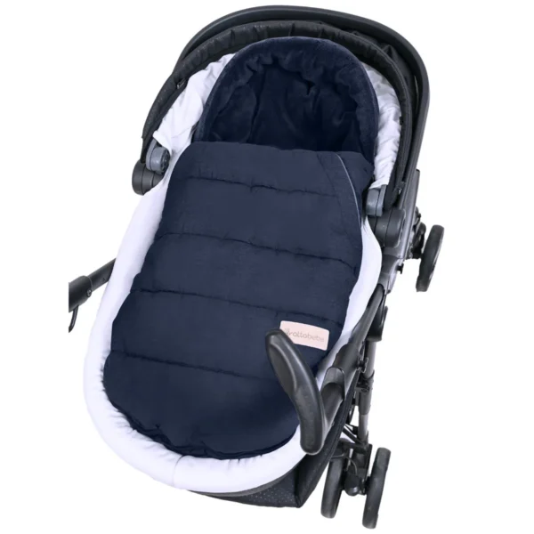 voetenzak kinderwagen blauw