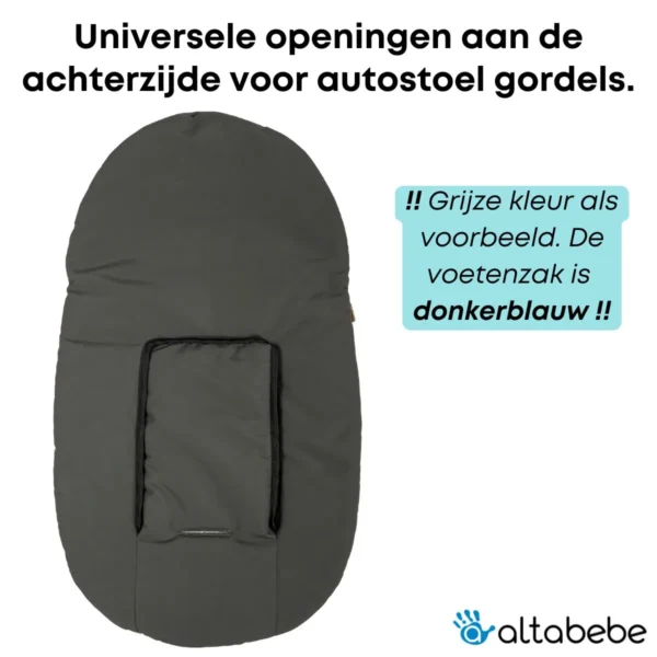 voetenzak baby autostoel