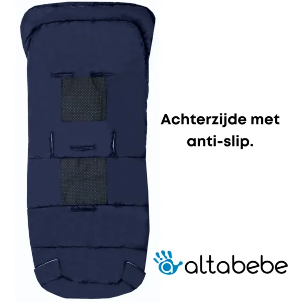 buggy voetenzak donkerblauw