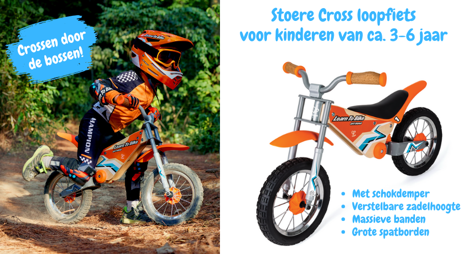 loopfiets cross loopmotor