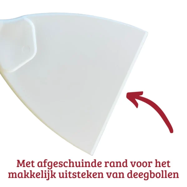 deegsteker pizzabollen deegspatel