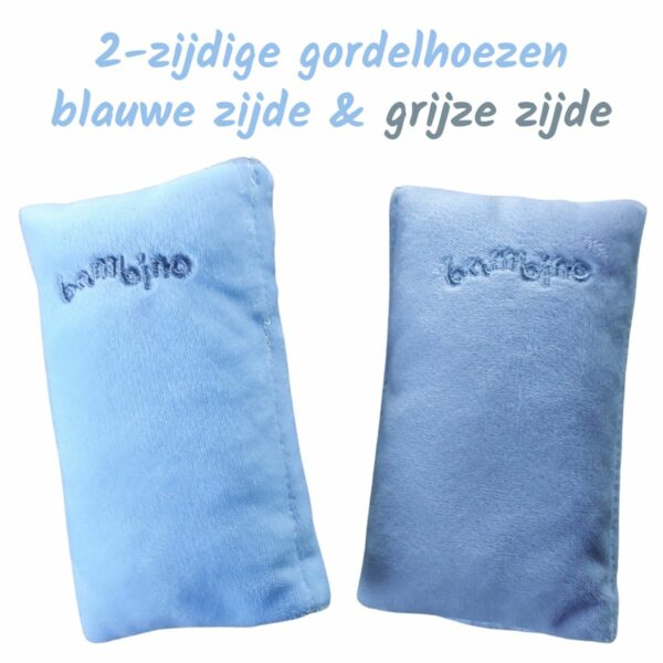 gordelhoezen blauw grijs