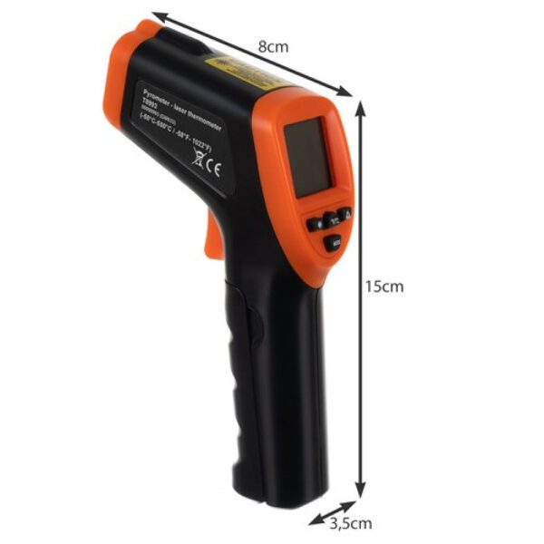 laserthermometer pizzaoven BBQ