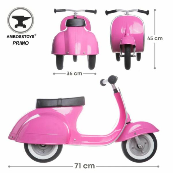 loopscooter vespa meisje