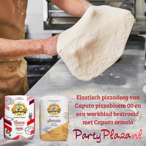 pizzabloem caputo rood