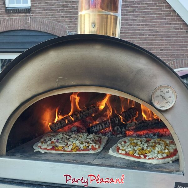 pizzaoven huren houtgestookt