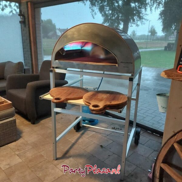 mobiele gasoven pizza