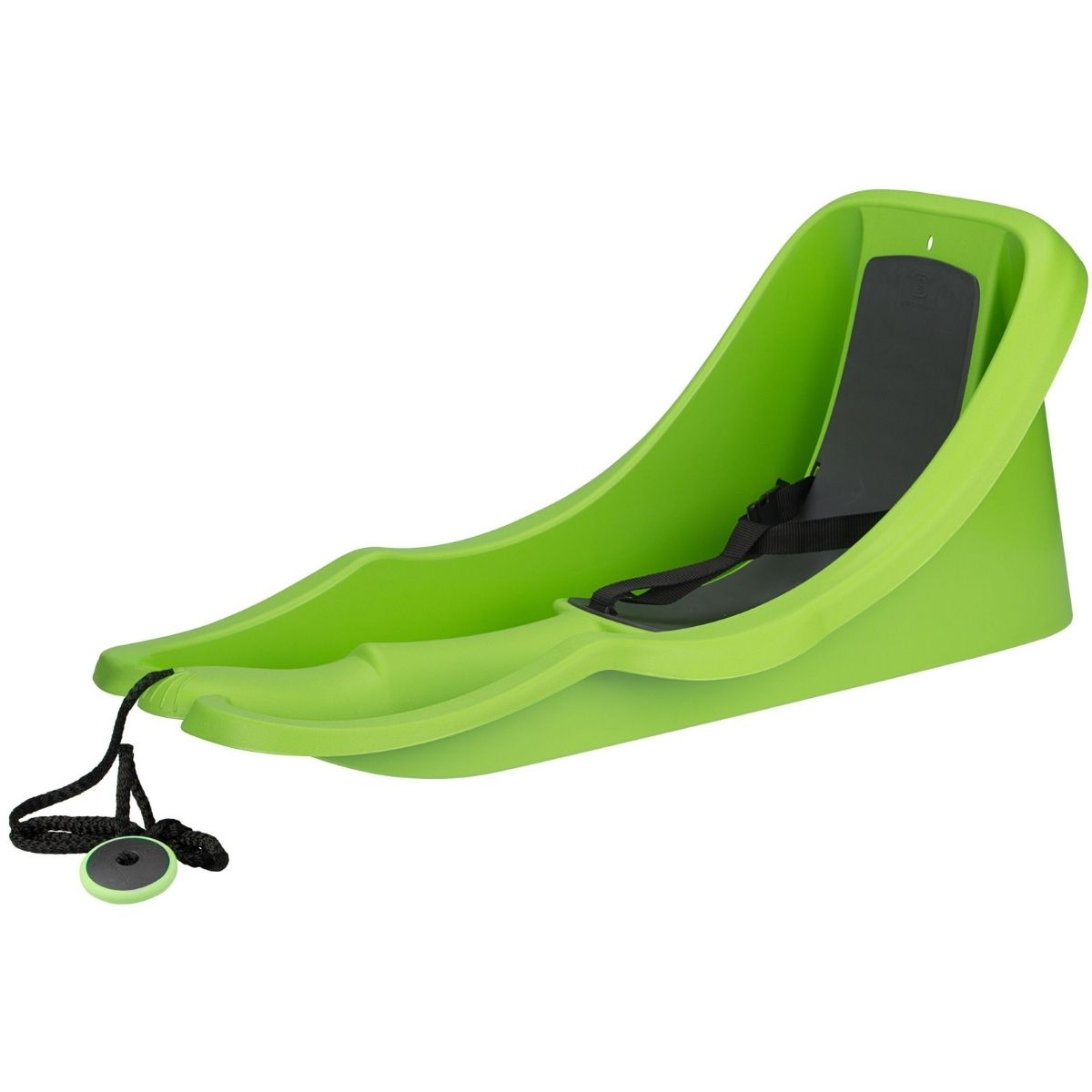 Atticus Duizeligheid Vergelden Plastic Slee met rugleuning - Veilig voor Baby & Peuter