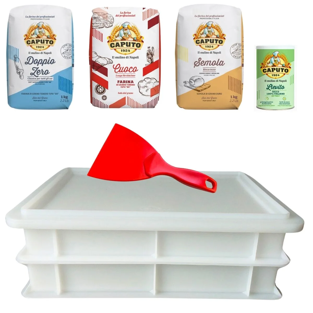 startset pizza deegkratten