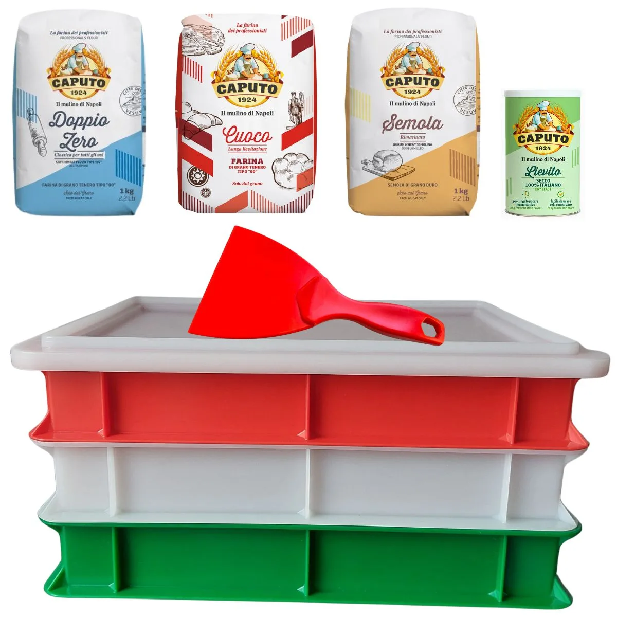 startset pizza deegkratten