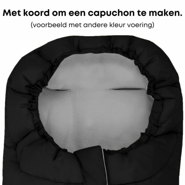 voetenzak met capuchon