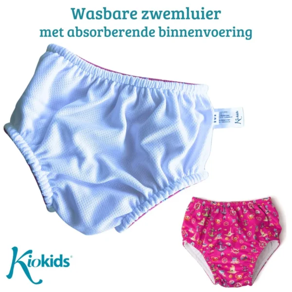 wasbare zwemluier meisje