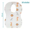 papieren slabbetjes baby