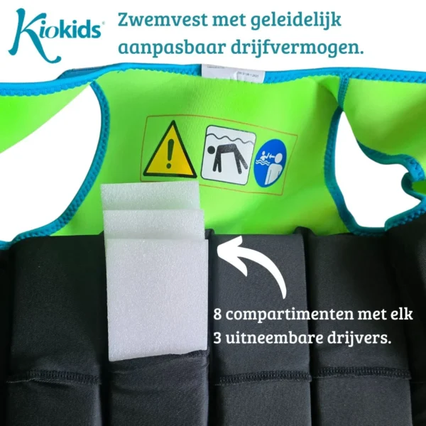zwemvest uitneembare drijvers