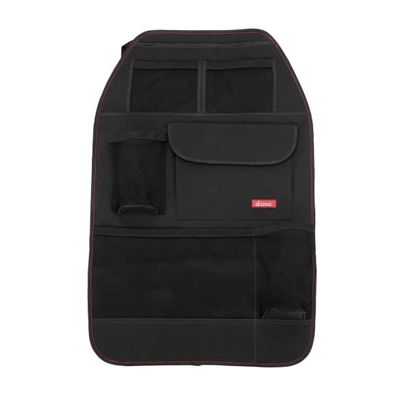 Opnieuw schieten kussen omzeilen Auto organizer - Autostoel organiser kind - Diono Stow 'n Go - Zwart