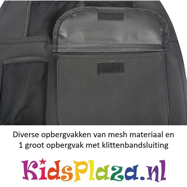 shop5652100.pictures.Auto Organizer Kind Autostoel Organiser Auto Opbergzak Opbergtas KidsPlaza Zwart 4