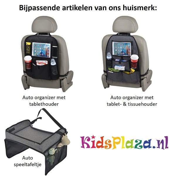 shop5652100.pictures.Auto Organizer Kind Autostoel Organiser Auto Opbergzak Opbergtas KidsPlaza Zwart 6