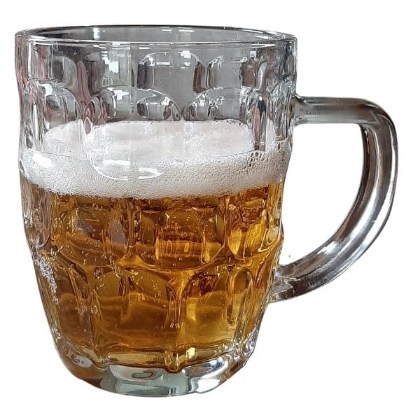 Orkaan Geboorte geven geweld Bierpul halve liter Bierglas met handvat - Set van 2 - www.kidsplaza.nl