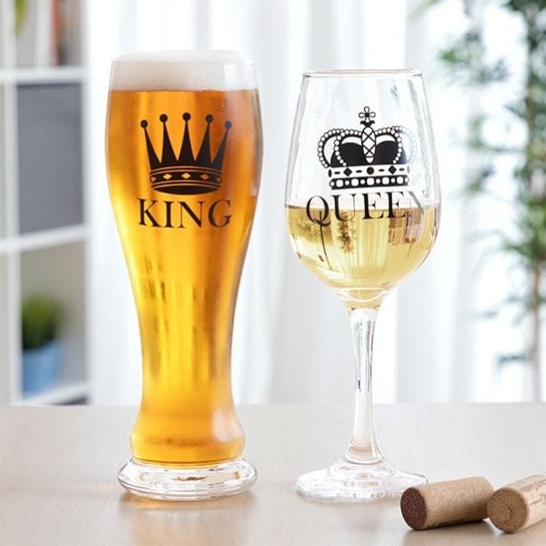 shop5652100.pictures.Glazenset King Queen wijnglas bierglas wijnglazen bierglazen 4
