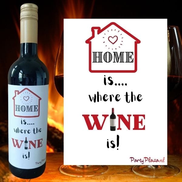 shop5652100.pictures.Wijnetiket Home is where the wine is 2