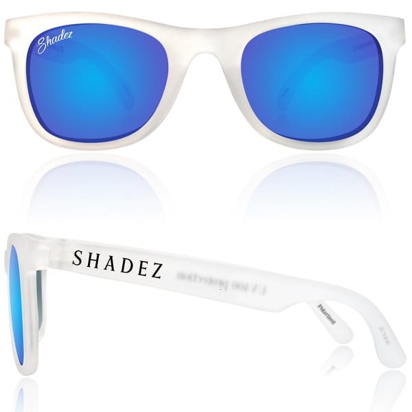 shop5652100.pictures.Zonnebril kind Polarized gepolariseerde kinderzonnebril met polariserende glazen Shadez VIP Transparant met blauwe spiegelglazen 2