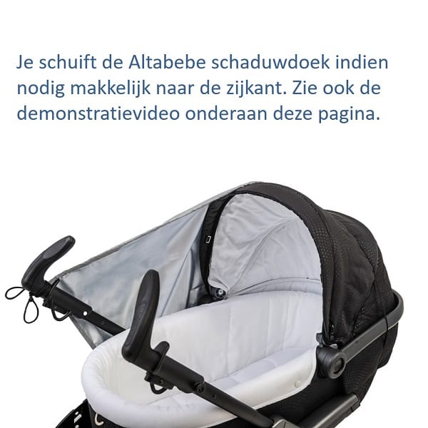 shop5652100.pictures.Zonnedoek Schaduwdoek Zonnescherm voor Kinderwagen Buggy Universeel Altabebe 2