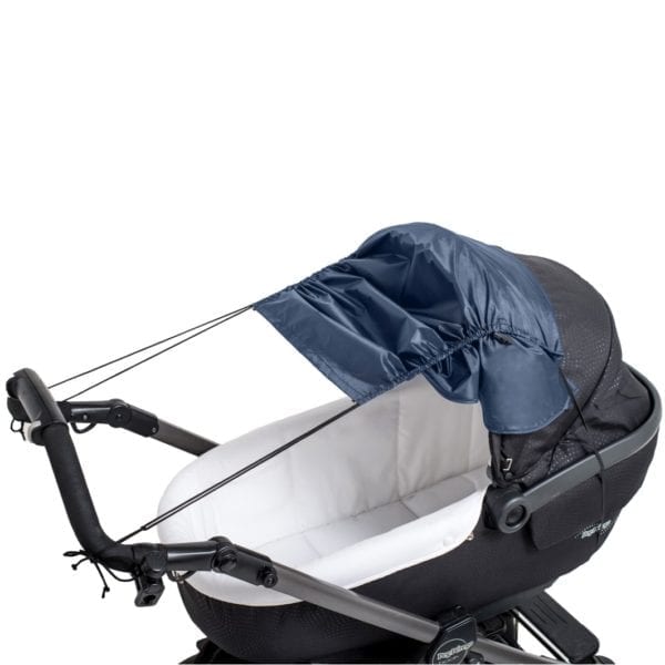 zonnescherm kinderwagen donkerblauw