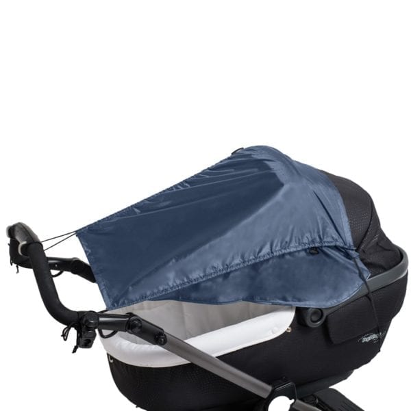 zonnedoek kinderwagen blauw