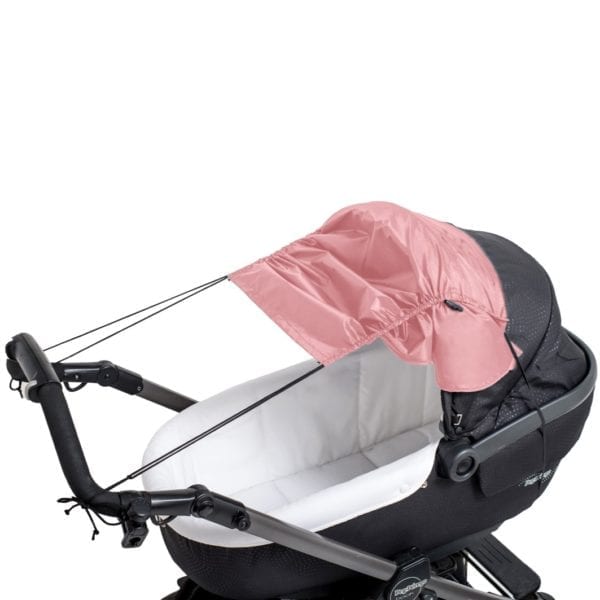 zonnescherm kinderwagen roze